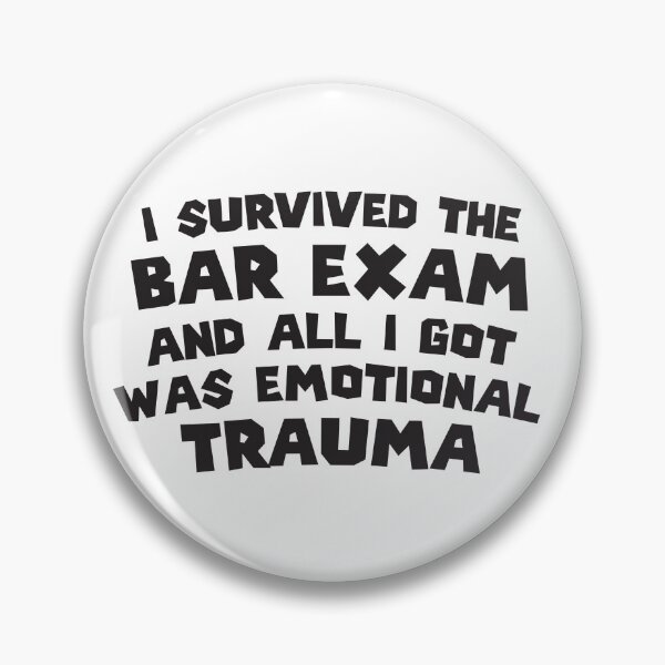 Item preview, "I Survived The Bar Exam" Funny  designed and sold by ThatsDramatic.