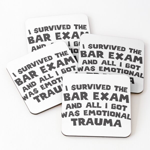 Item preview, "I Survived The Bar Exam" Funny  designed and sold by ThatsDramatic.