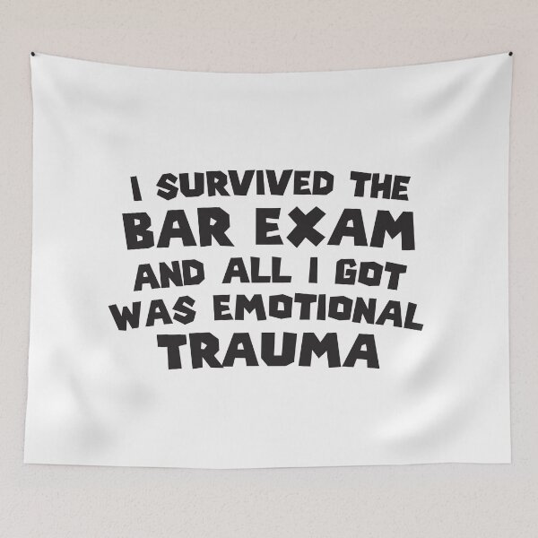 Item preview, "I Survived The Bar Exam" Funny  designed and sold by ThatsDramatic.