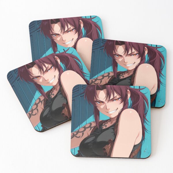Item preview, Revy Black Lagoon Smirking Urban Alley Anime Girl designed and sold by Dashsopaner.