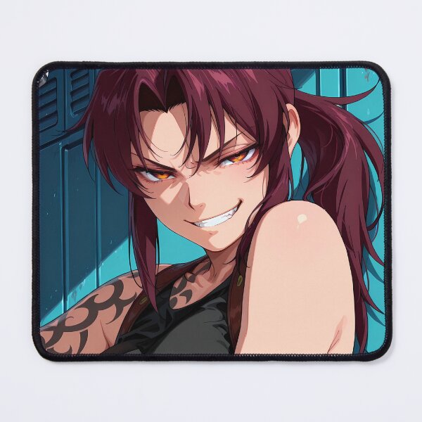 Item preview, Revy Black Lagoon Smirking Urban Alley Anime Girl designed and sold by Dashsopaner.