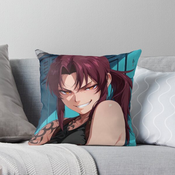 Item preview, Revy Black Lagoon Smirking Urban Alley Anime Girl designed and sold by Dashsopaner.