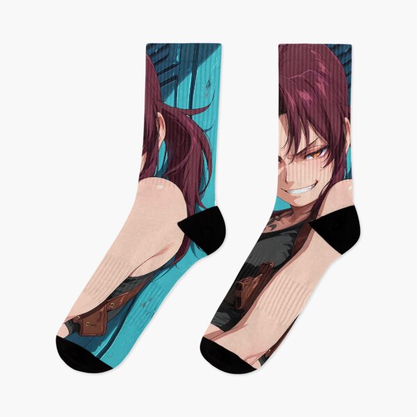 Item preview, Revy Black Lagoon Smirking Urban Alley Anime Girl designed and sold by Dashsopaner.