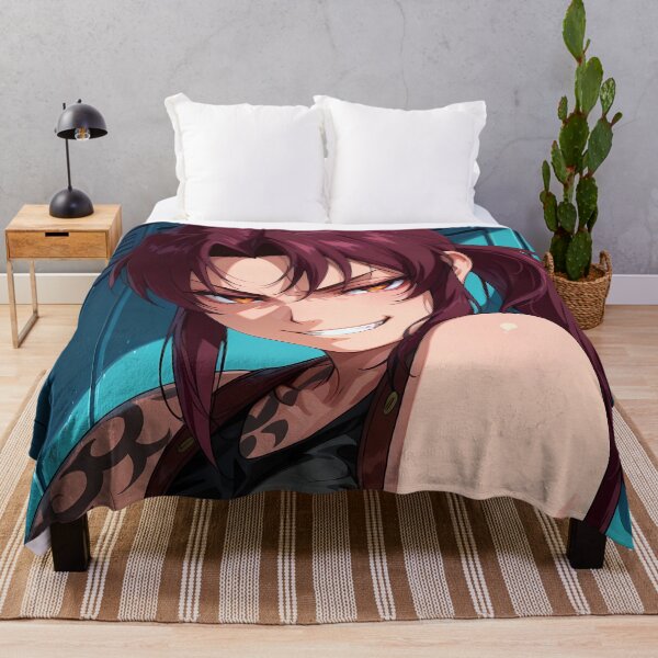 Item preview, Revy Black Lagoon Smirking Urban Alley Anime Girl designed and sold by Dashsopaner.