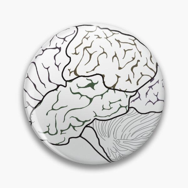 Item preview, Anatomical Brain designed and sold by Zana's Archive.