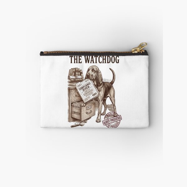 Item preview, The Watchdog Vintage Compliance Audit Bloodhound designed and sold by Softbear Atelier.