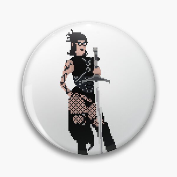 Item preview, Pixel Female Knight designed and sold by Sweetcalves.