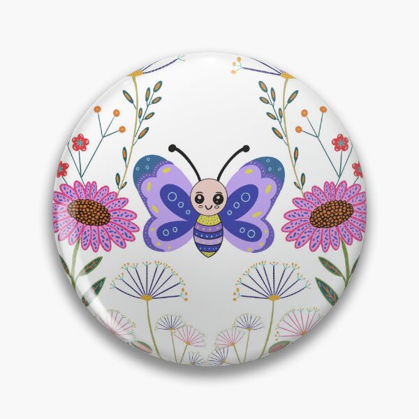 Item preview, Butterfly folk art designed and sold by Astrajess.