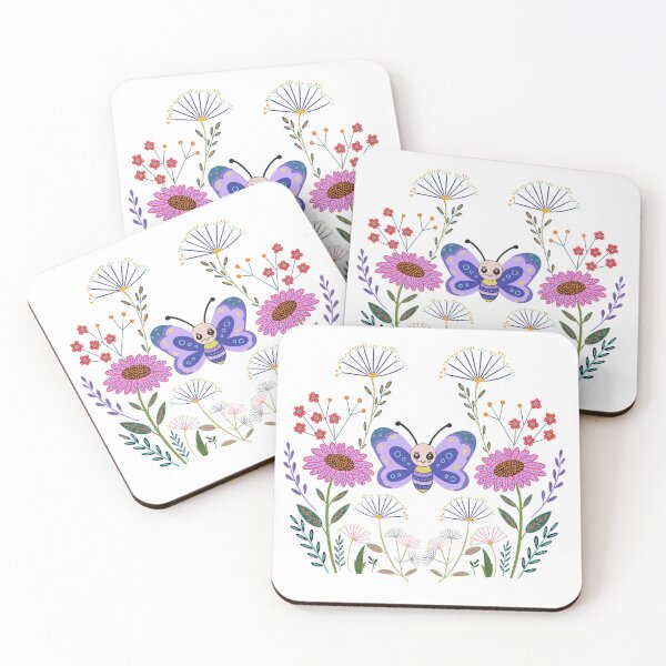 Item preview, Butterfly folk art designed and sold by Astrajess.