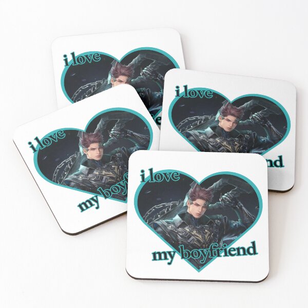 Item preview, Love & Deepspace | Valko | Otome Game | LADS | Ao Yin Sticker | I Love Valko | I Love My Boyfriend designed and sold by matchaisu.