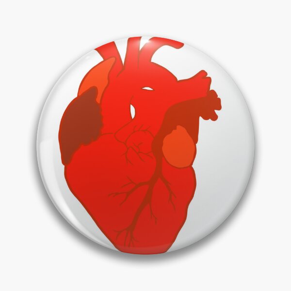Item preview, Anatomical Heart In Color designed and sold by Zana's Archive.