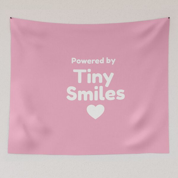 Item preview, Powered By Tiny Smiles - Cute Pediatric & NICU Nurse Gift designed and sold by Nurse Craft Studio.
