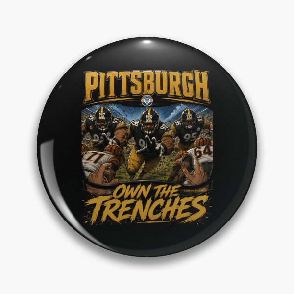 Item preview, Steel City Collection: Own The Trenches (Heyward, Harmon, Benton) designed and sold by RivertigerArts.