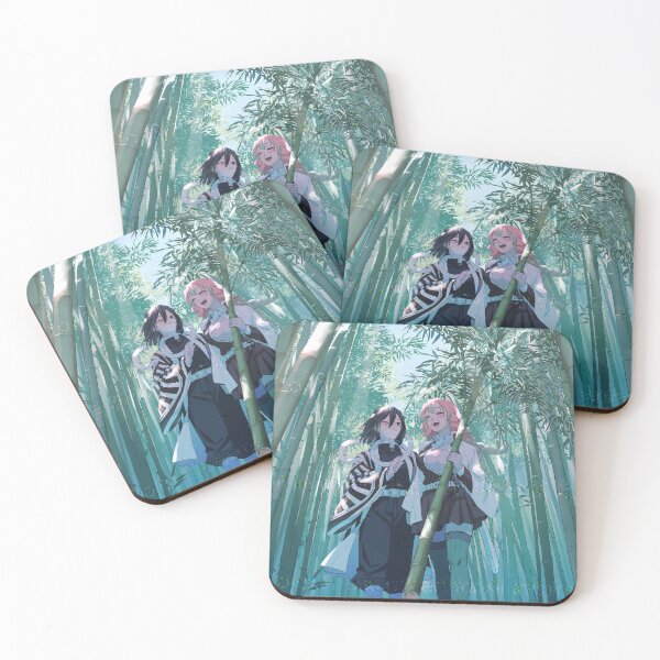 Item preview, Obanai Iguro Demon Slayer Bamboo Forest Walk With Mitsuri designed and sold by JohnEllisa.