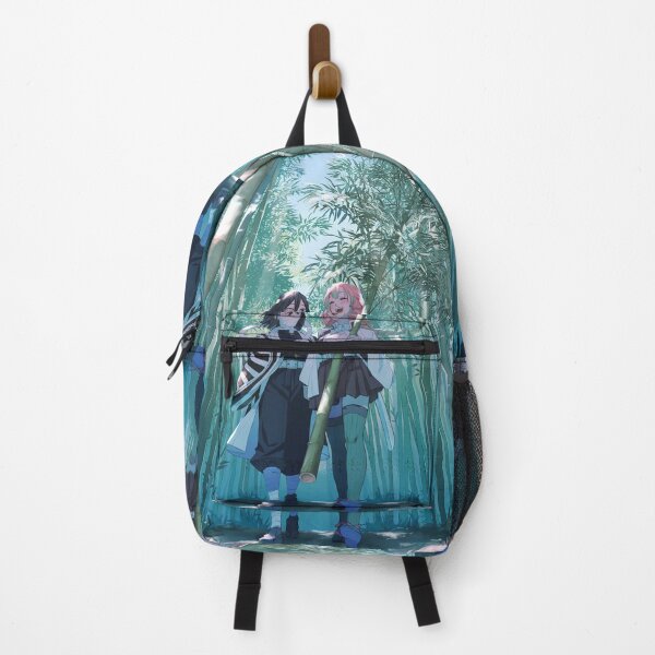 Item preview, Obanai Iguro Demon Slayer Bamboo Forest Walk With Mitsuri designed and sold by JohnEllisa.