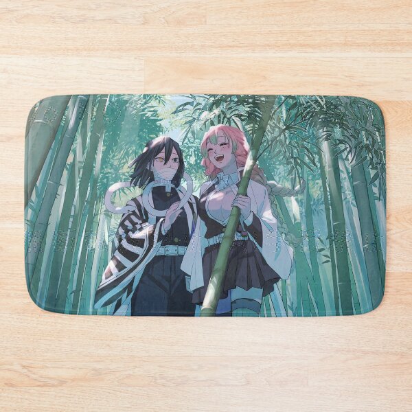Item preview, Obanai Iguro Demon Slayer Bamboo Forest Walk With Mitsuri designed and sold by JohnEllisa.