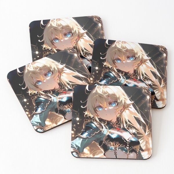 Item preview, Tanya Degurechaff Saga Of Tanya Fierce Golden Light Stare designed and sold by JohnEllisa.