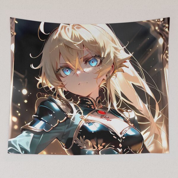 Item preview, Tanya Degurechaff Saga Of Tanya Fierce Golden Light Stare designed and sold by JohnEllisa.