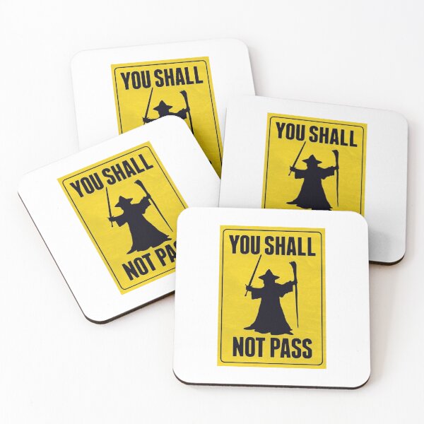 Item preview, Fantasy Wizard Warning Sign designed and sold by DicesandPotions.