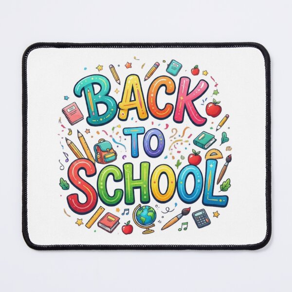Item preview, Vibrant Back to School Typography Design with Educational Elements designed and sold by VibranPalette.