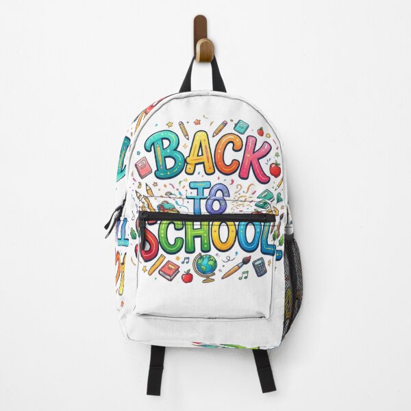 Item preview, Vibrant Back to School Typography Design with Educational Elements designed and sold by VibranPalette.