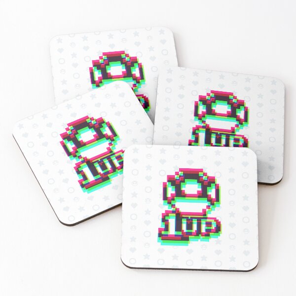 Item preview, 1up Mushroom Synthwave 4 designed and sold by animinimal.