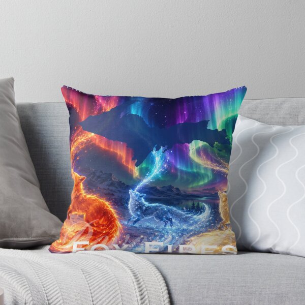 Item preview, Fox Fires | Upper Peninsula Michigan Artwork designed and sold by FreshWaterWares.