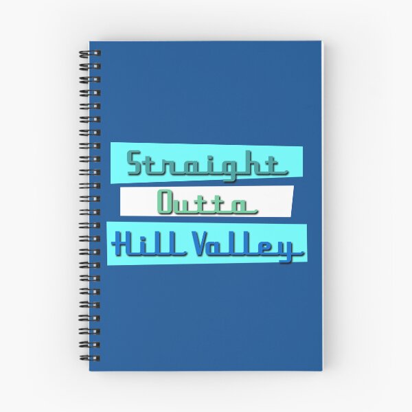 Item preview, Straight Outta Hill Valley Blue designed and sold by Normbot2000.
