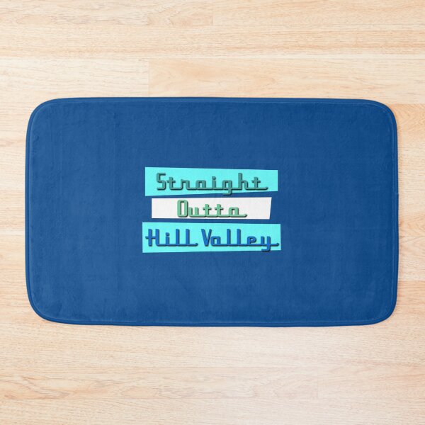 Item preview, Straight Outta Hill Valley Blue designed and sold by Normbot2000.