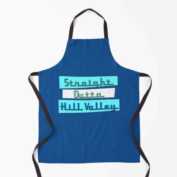 Item preview, Straight Outta Hill Valley Blue designed and sold by Normbot2000.
