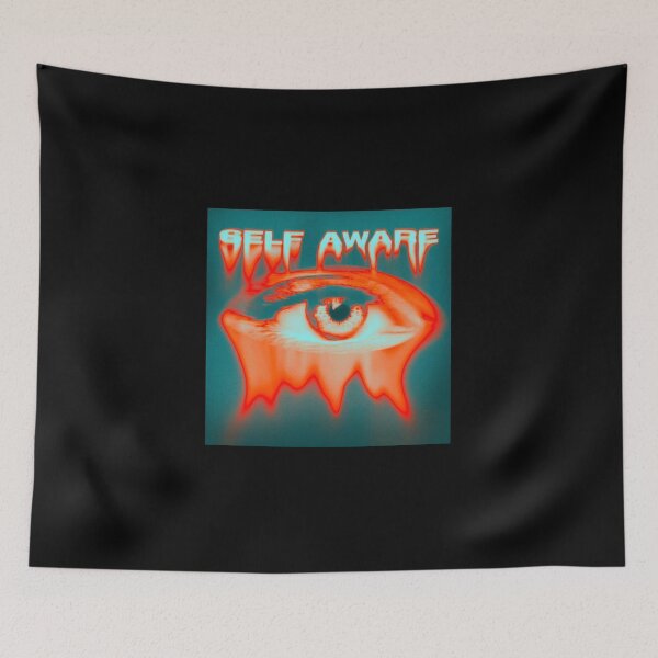 Item preview, Temper city self aware music album cover art designed and sold by ARTeez⭐️⭐️⭐️⭐️⭐️.