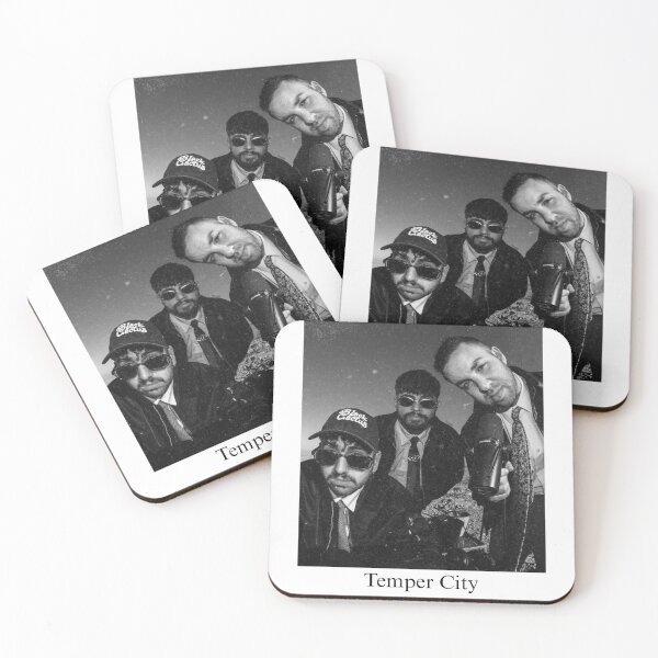 Item preview, Temper city self aware music album cover art designed and sold by ARTeez⭐️⭐️⭐️⭐️⭐️.