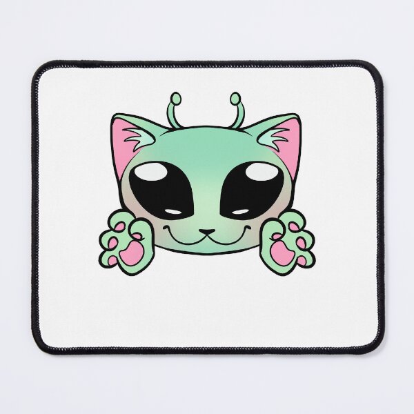 Item preview, Alien Kitty designed and sold by whimsikitty.