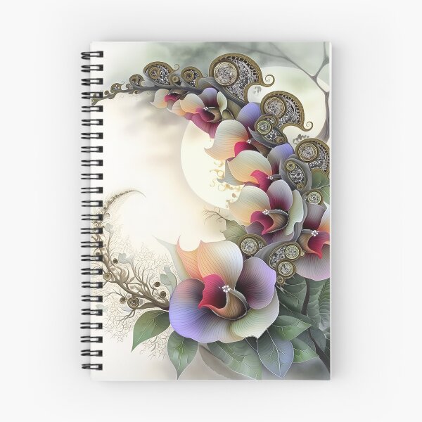 Item preview, The Spiral Crescent of the Velvet Bloom designed and sold by bloorose.