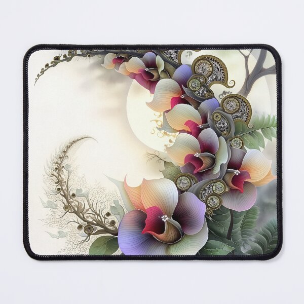 Item preview, The Spiral Crescent of the Velvet Bloom designed and sold by bloorose.