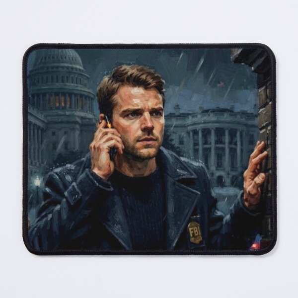 Item preview, The Night Agent Fine Art Tribute designed and sold by Art's Diner.