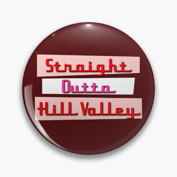 Item preview, Straight Outta Hill Valley Red designed and sold by Normbot2000.