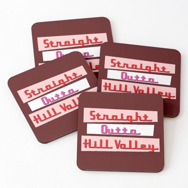 Item preview, Straight Outta Hill Valley Red designed and sold by Normbot2000.