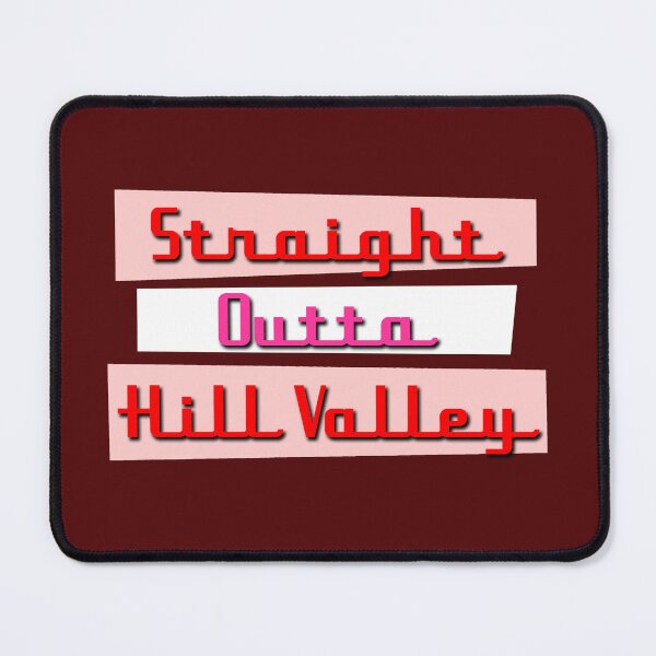 Item preview, Straight Outta Hill Valley Red designed and sold by Normbot2000.
