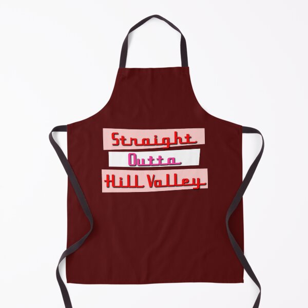 Item preview, Straight Outta Hill Valley Red designed and sold by Normbot2000.