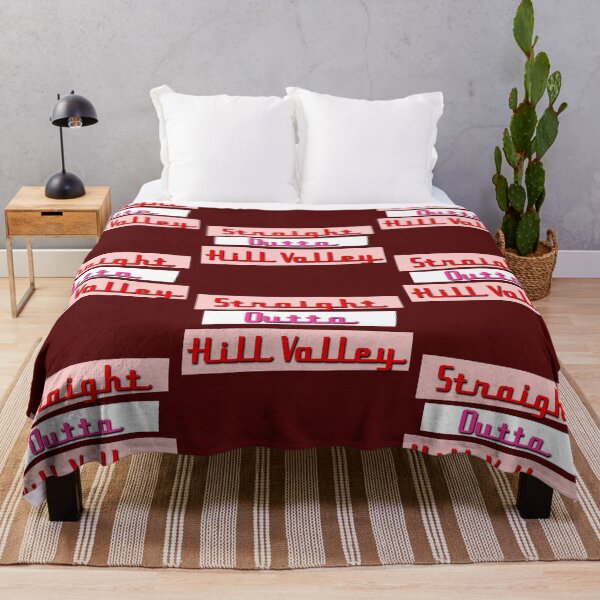 Item preview, Straight Outta Hill Valley Red designed and sold by Normbot2000.