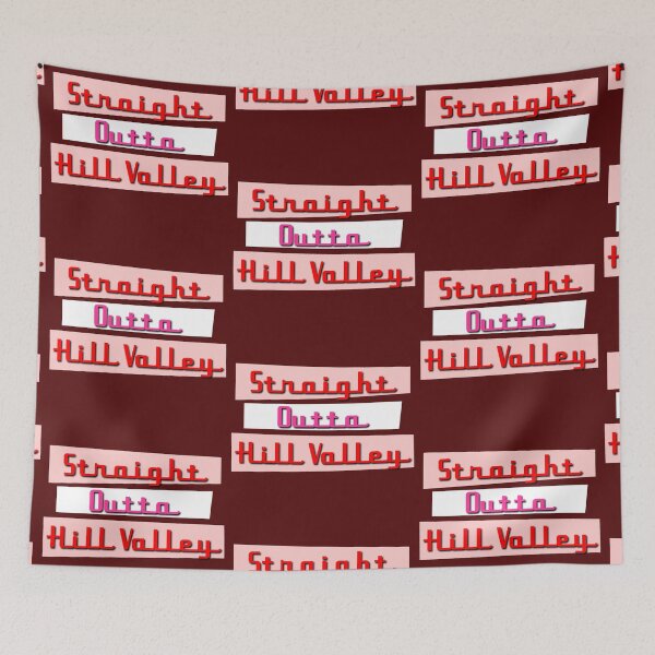 Item preview, Straight Outta Hill Valley Red designed and sold by Normbot2000.