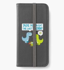 Funny Unicorn, Dinosaur, The Last Unicorn iPhone Wallet/Case/Skin