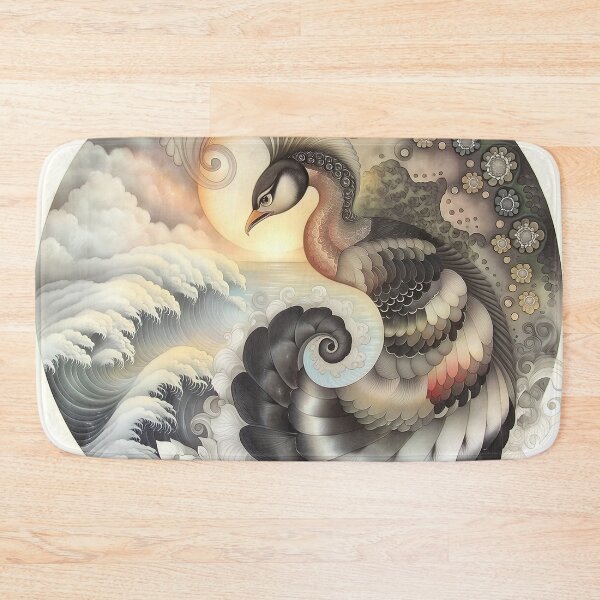 Item preview, The Crested Guardian of the Spiraled Sea designed and sold by bloorose.