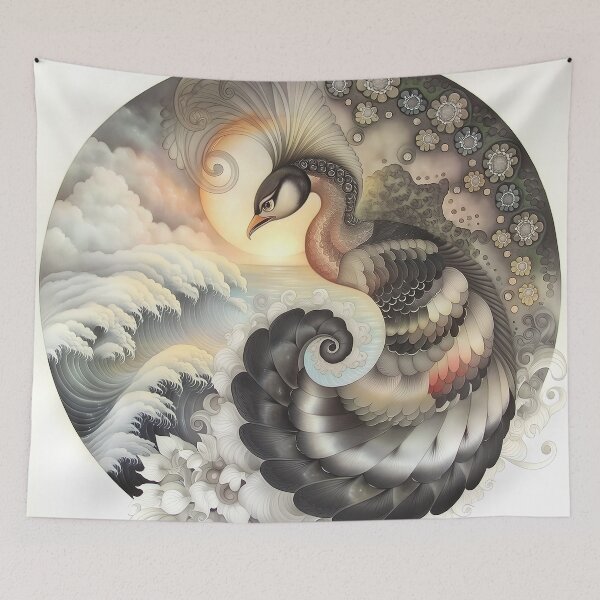 Item preview, The Crested Guardian of the Spiraled Sea designed and sold by bloorose.