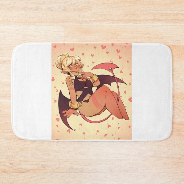 Item preview, Playful Anime Demon Girl with Hearts designed and sold by Besbousa-blesel.