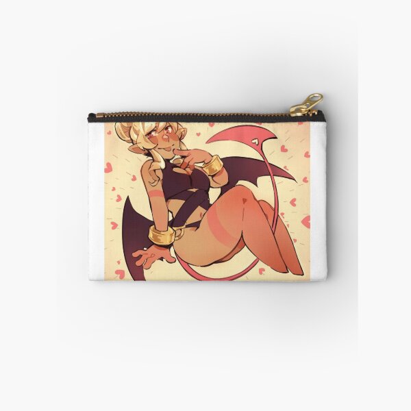 Item preview, Playful Anime Demon Girl with Hearts designed and sold by Besbousa-blesel.