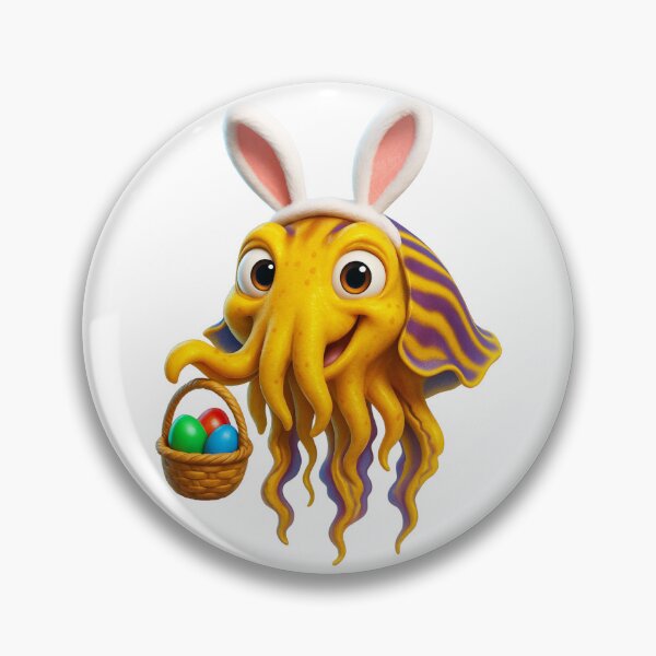 Item preview, Easter Pharaoh Cuttlefish designed and sold by Sillytoe.