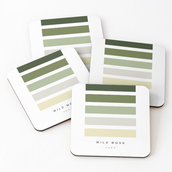 Item preview, ‘Wild Moss’ Classic Hue Palette designed and sold by The Colourful Game.