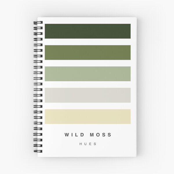 Item preview, ‘Wild Moss’ Classic Hue Palette designed and sold by The Colourful Game.